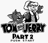 Tom to Jerry Part 2 (Japan) Title Screen